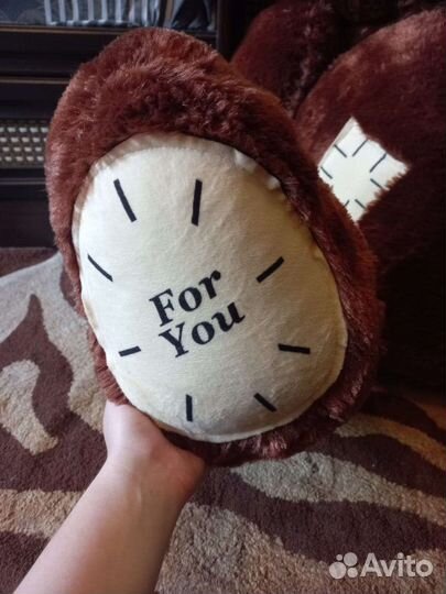 Медведь плюшевый большой. Рост 130 см примерно