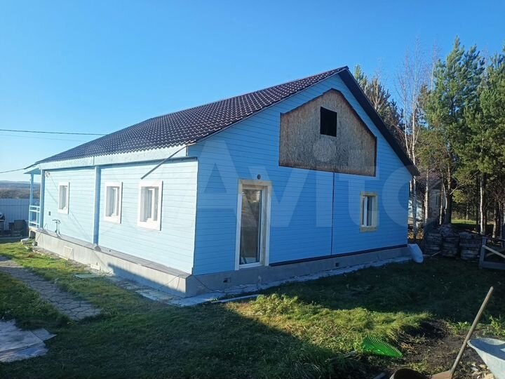 Коттедж 104 м² на участке 10 сот.