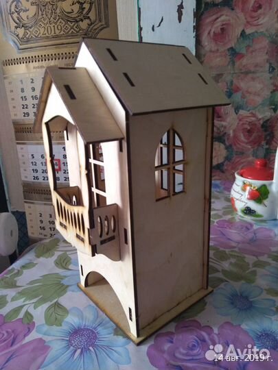 Чайные домики в подарок и декупажа