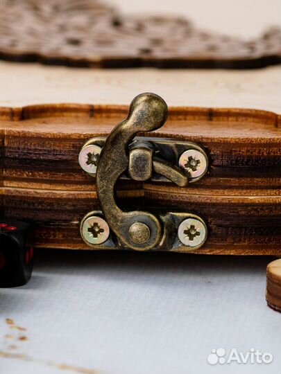 Нарды ручной работы Павлин 50 см