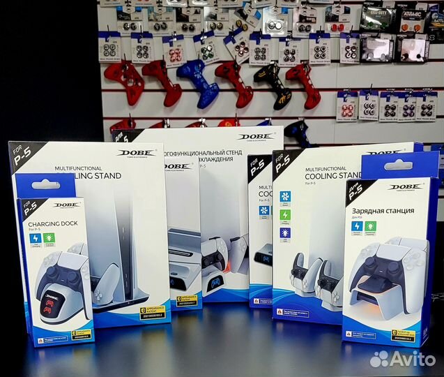 Зарядная станция для геймпадов ps5
