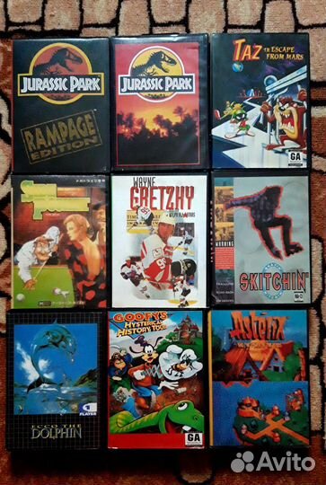 Картриджи sega Big Box