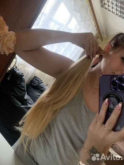 Волосы для наращивания 60 см