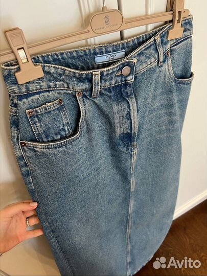 Юбка джинсовая Prada 42