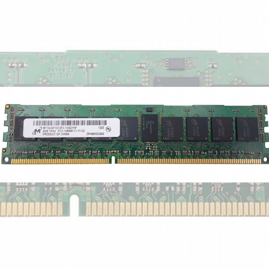 [MT18JSF1G72PZ-1G6D1HF] Оперативная Память Micron Mt18jsf1g72pz-1g6d1hf