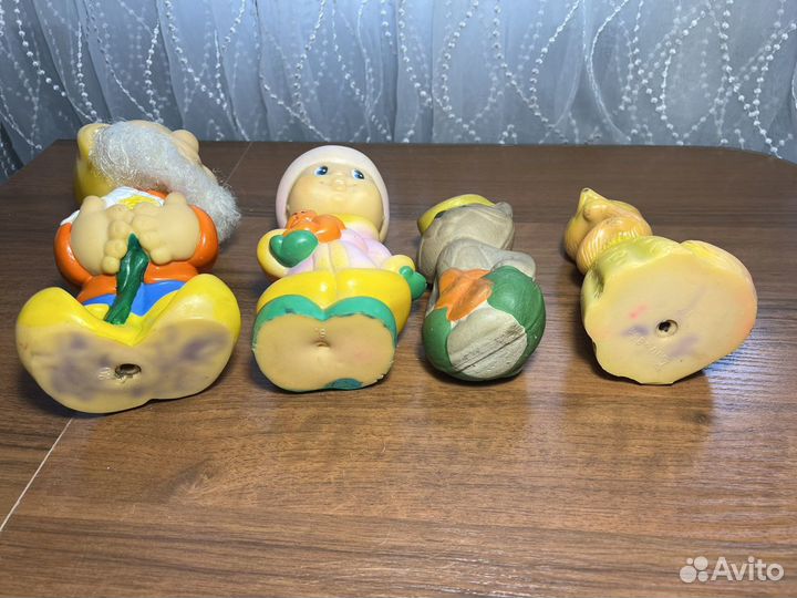 Детские игрушки резиновые СССР
