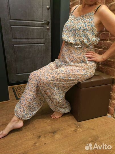 Комбинезон прозрачный летний