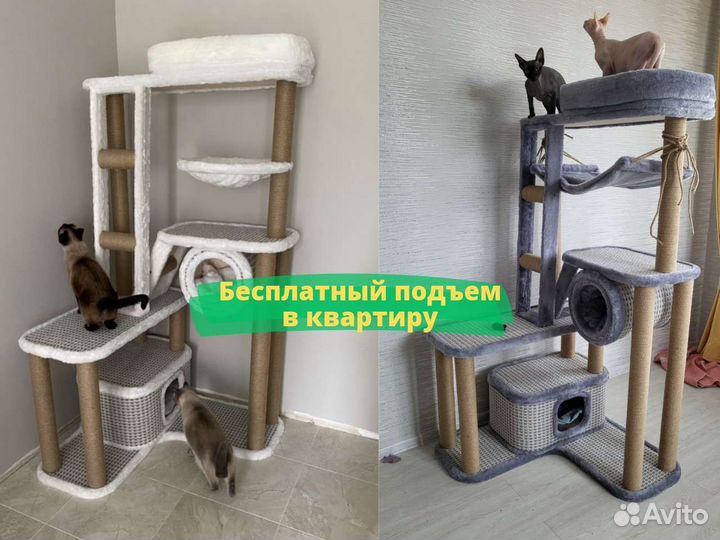 Когтеточка домик для кошки