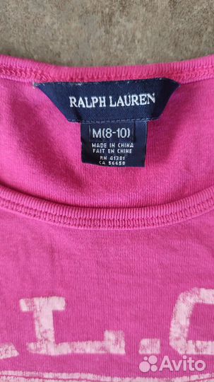 Polo Ralph Lauren футболка для девочки