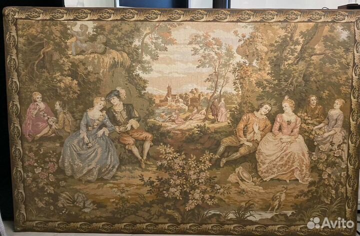 Гобелен старинный Франция 20в