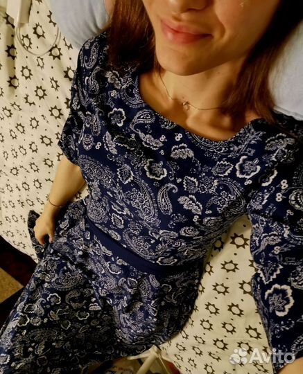 Платье длинное