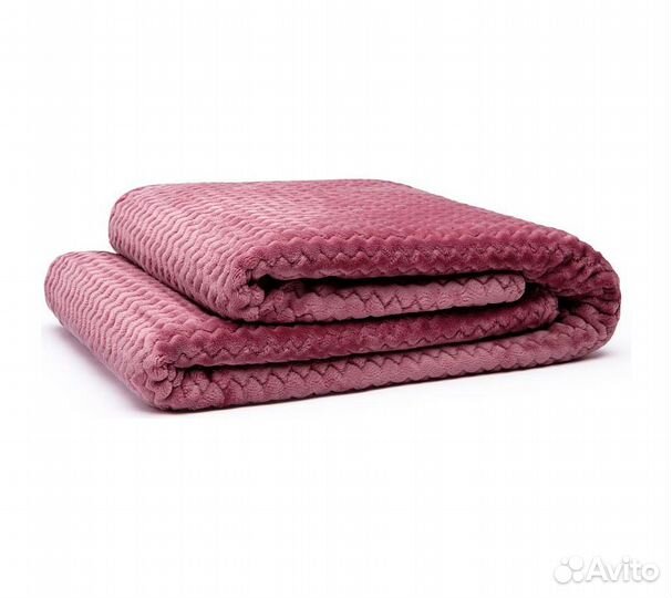 Плед GoodNight Велсофт 200х220, розовый