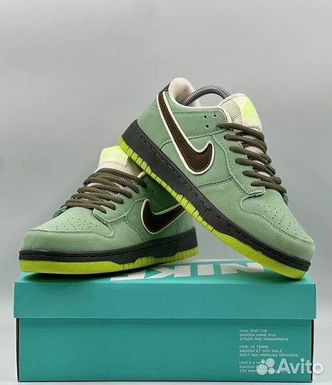 Кроссовки Nike SB Dunk Low Green Poison