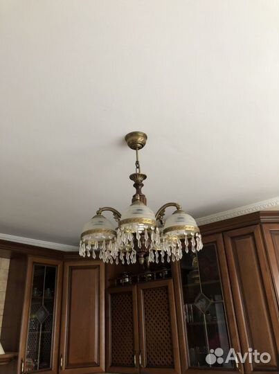 Люстра хрустальная
