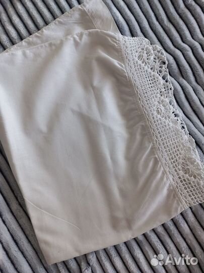 Наволочка старинная расшитая вышивкой