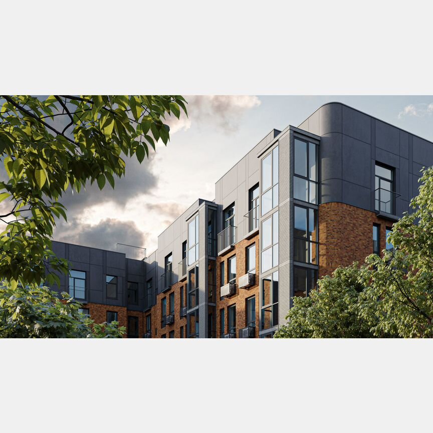 1-к. квартира, 48,6 м², 4/6 эт.