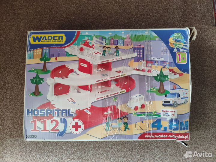 Конструктор Wader госпиталь 112