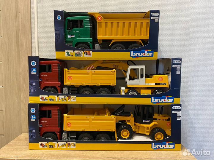 Игрушки Bruder Брудер оригинал