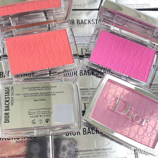 Dior Румяна 001,003,004,012 Оригинал