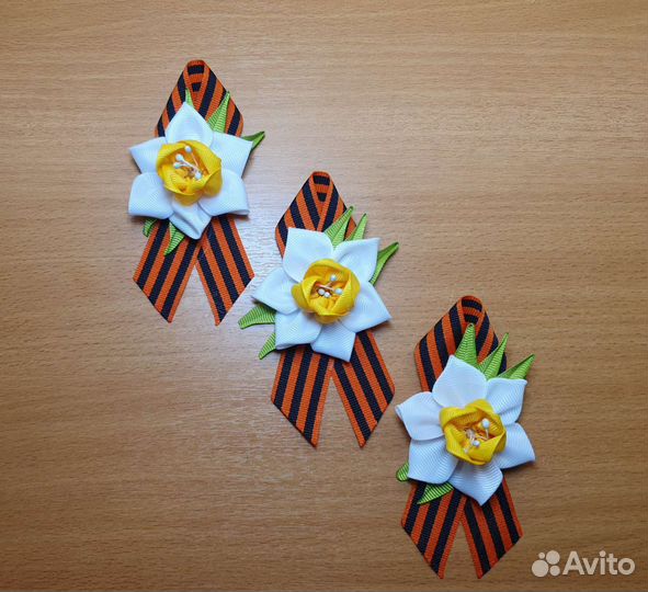 Георгиевская лента броши