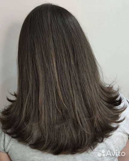 Стрижки, окрашивания, пилинг кожи головы, уход