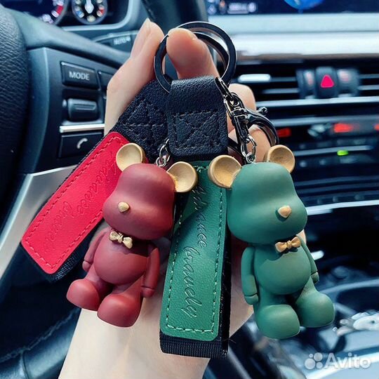 Брелок для ключей подвеска bearbrick аксессуар