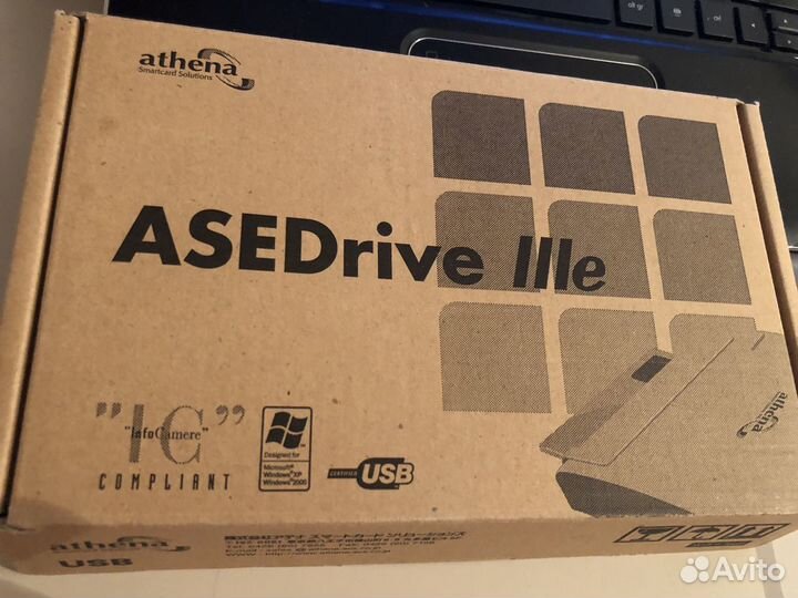 Смарт-карт ридер Athena asedrive IIIe USB новый