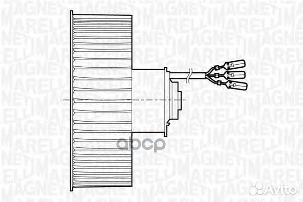 Электродвигатель, вентиляция салона 06940119901