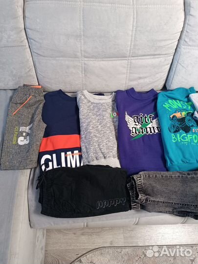 Пакет вещей на мальчика 116-128