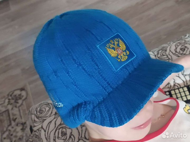 Шапка с козырьком adidas сборной