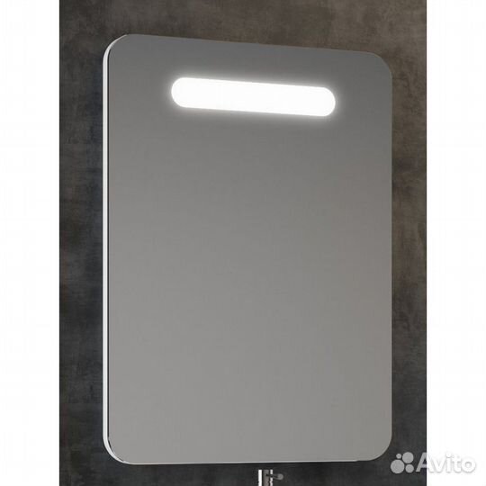 Зеркало Smile Арабеско 70 с подсвет., белый