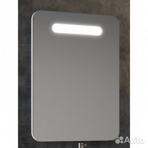 Зеркало Smile Арабеско 70 с подсвет., белый