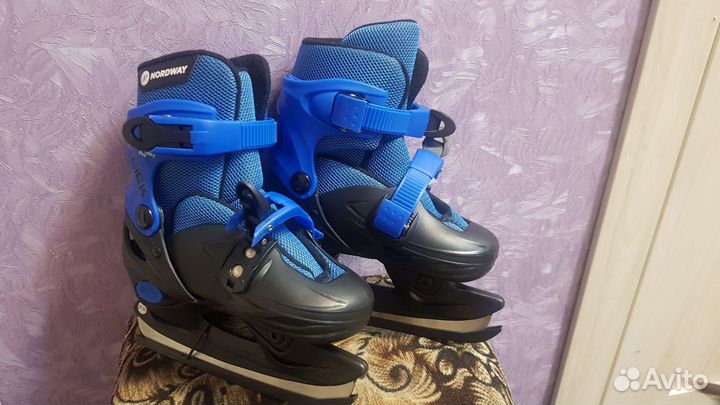 Коньки детские раздвижные р.27- 30
