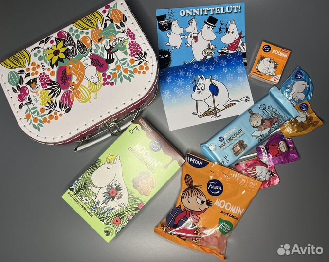 Чемоданчик с Муми-сладостями Fazer /Moomin