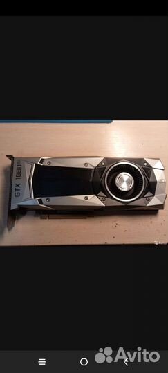 Видеокарта 1080 Ti Founders edition 11Gb DDR5x
