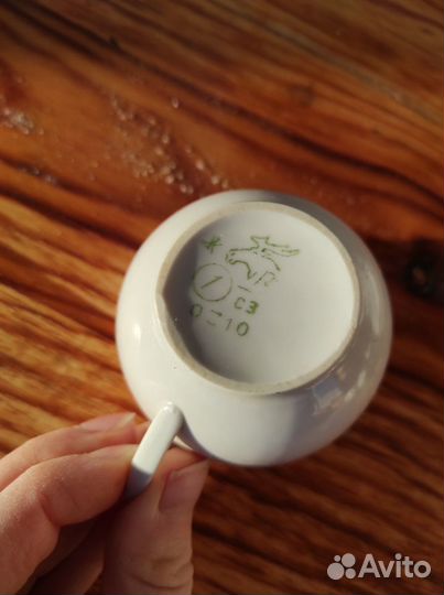 Набор Кофейный фарфоровый Вербилки, 6 шт. дфз