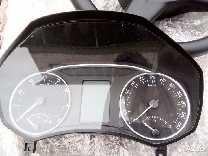 Подрулевой блок Круиз приборка Шкода Октавия а5