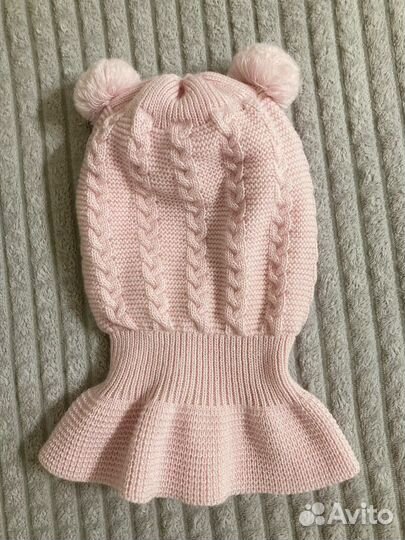 Новая шапка шлем журавлик 48-50