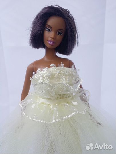 Платье для куклы барби - Champagne
