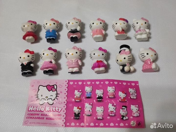 Серия киндеров Hello kitty (2009)