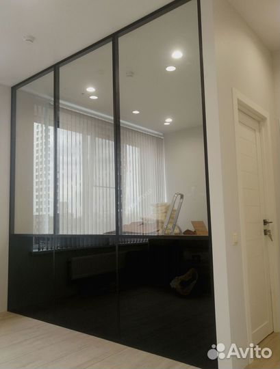 Стеклянные перегородки для офиса