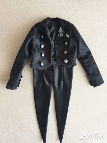 BJD бжд кукла Костюм дворецкого 1/3 70 см