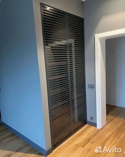 Гардеробная система с подсветкой