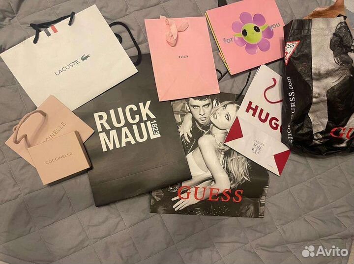 Брендовые пакеты оригинал