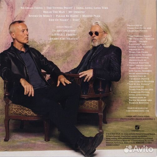 CD Tears For Fears - The Tipping Point 2022