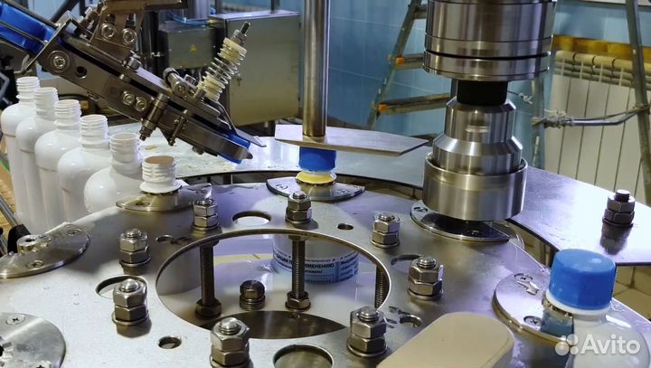 Линия розлива бытовой Химии в Пэт