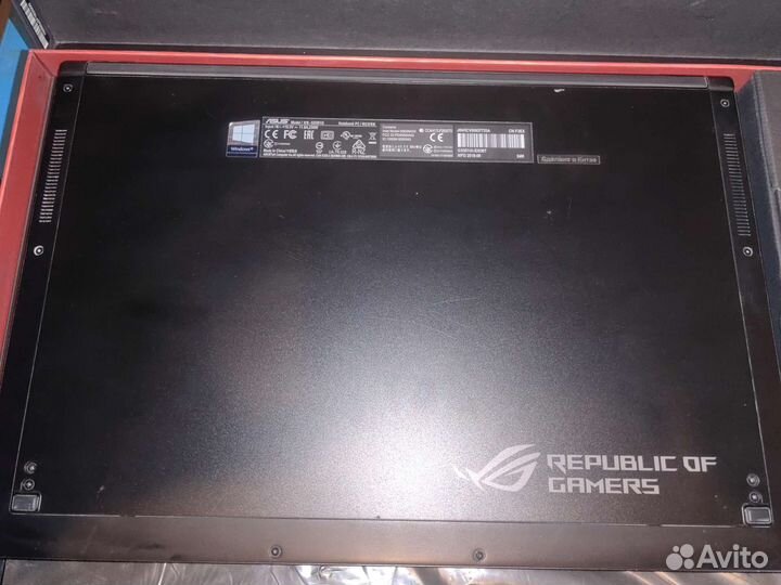 Asus rog zephyrus gl501g