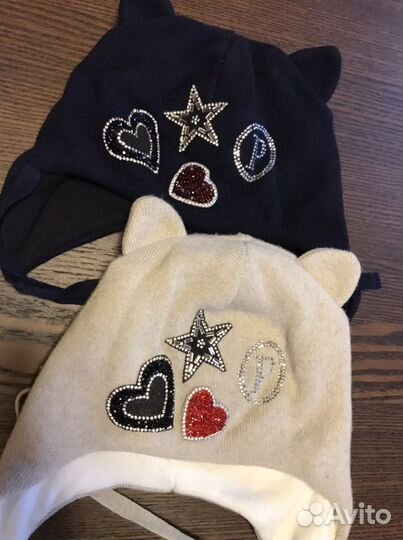 Шапки Pulka с завязками разные