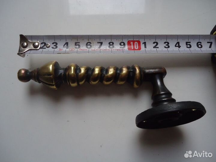 Бронзовые ручки комплект