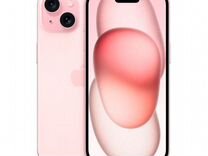 iPhone 15 256 гб розовый (1sim + eSim )
